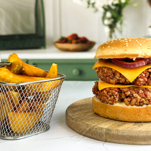 Double cheeseburger
