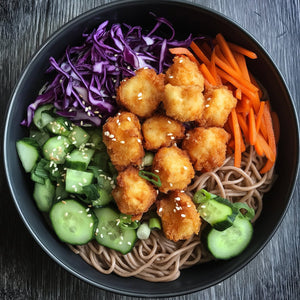 Nouilles soba aux nuggets