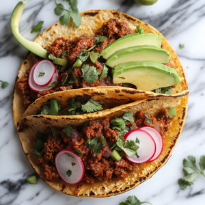Tacos au haché végétal