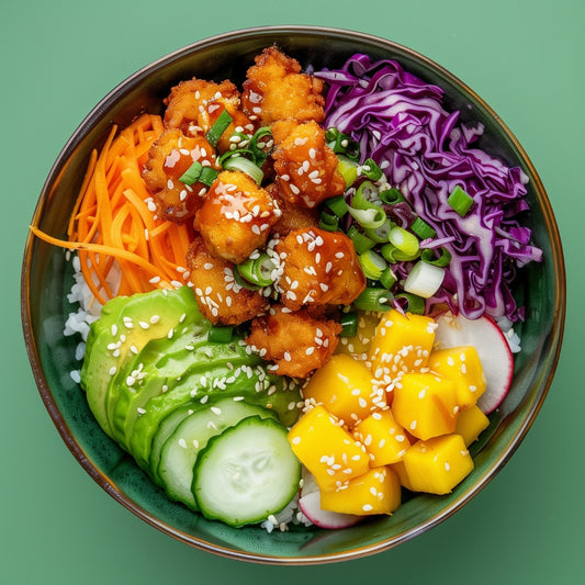 Poke bowl aux nuggets