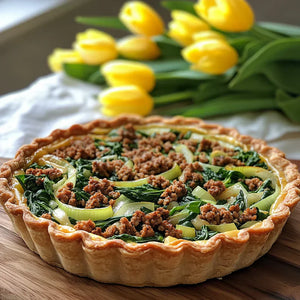 Tarte Green hachée