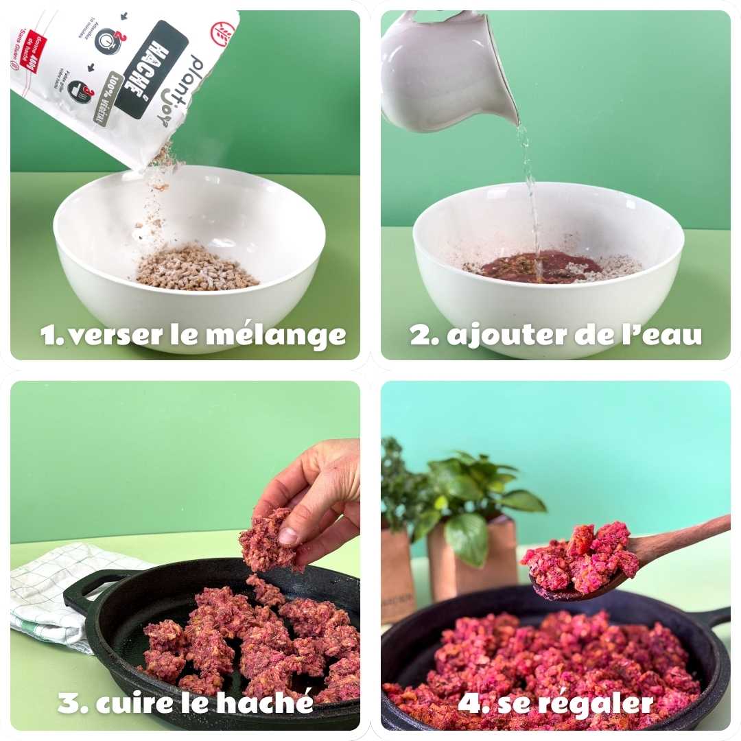 Haché végétal